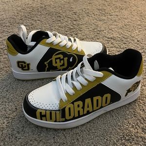 CU Boulder Sneakers NWOT Go Buffs! Size 38